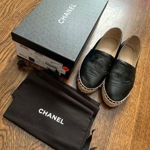 LIKE NEW CHANEL Espadrilles sz 6 (36)!